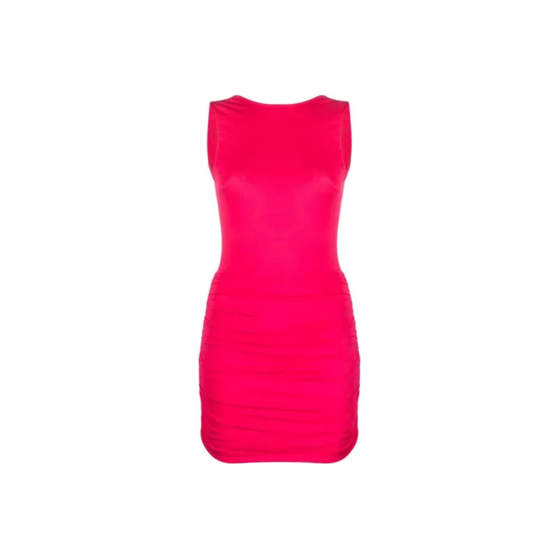 Elisabetta Franchi Sleeveless Dress Women's Fuchsia-0