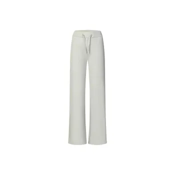 FILA Knitted Sports Pants Women's Cool White Gray