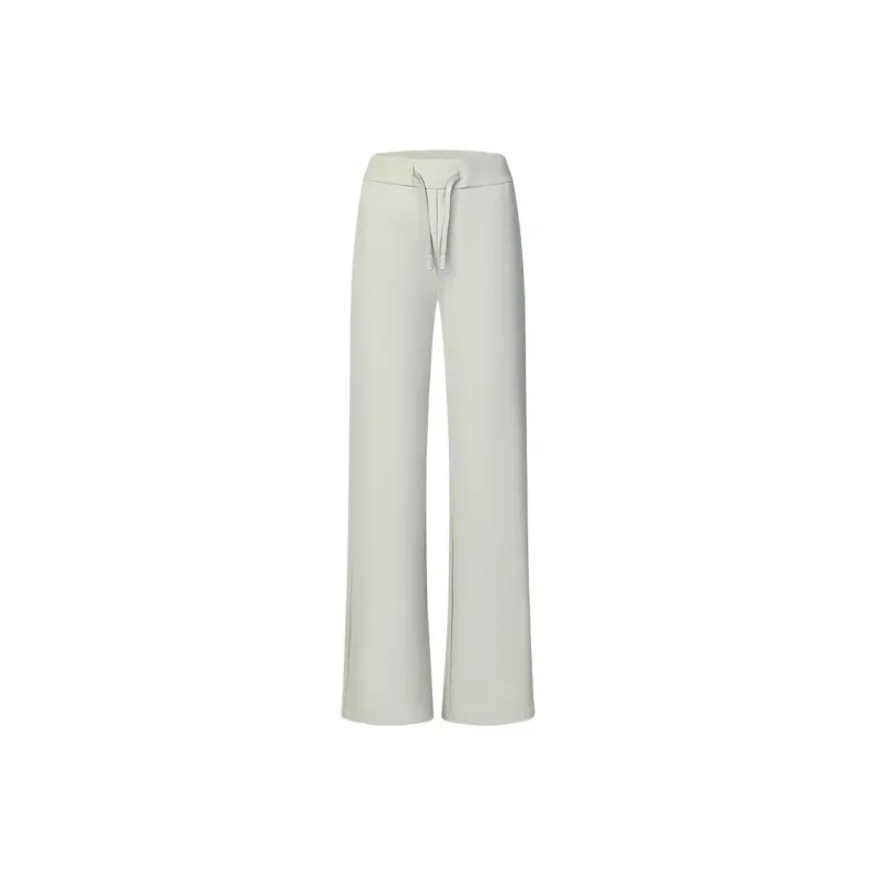 FILA Knitted Sports Pants Women's Cool White Gray-0