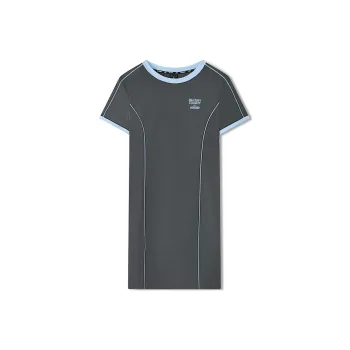 Skechers Short Sleeved Dress Women's Smoky Gray