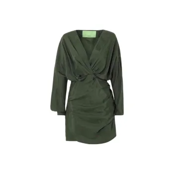 GAUGE81 Asuka Drapped Silk Dress