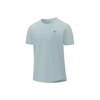 XTEP T Shirt Men's Wolf Smoke Gray