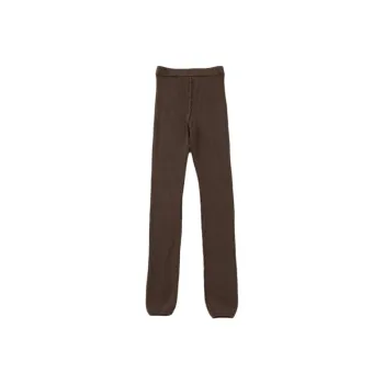 PLAGE Knitted Sports Pants Women's Brown