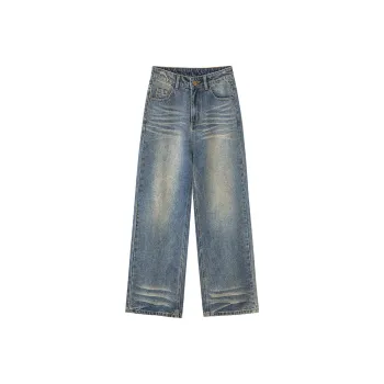 FHMY Jeans Women's Vintage Blue