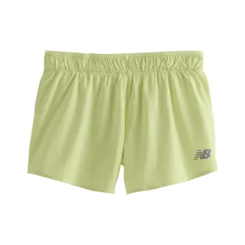 New Balance Casual Shorts Women's Neon Yellow