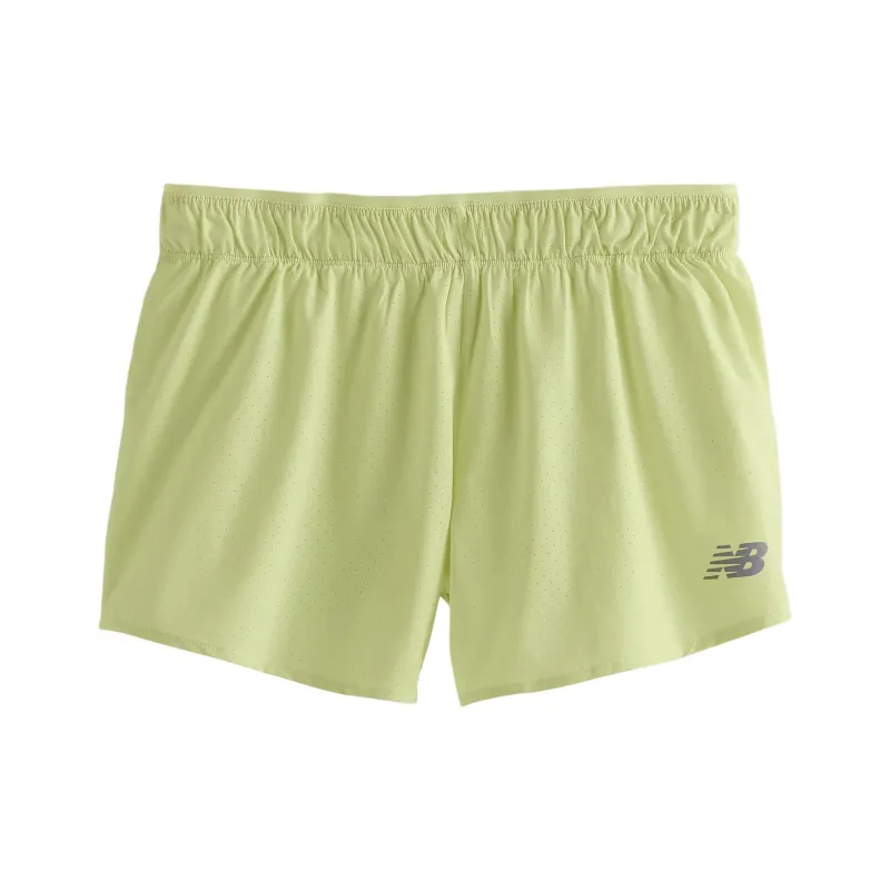New Balance Casual Shorts Women's Neon Yellow-0