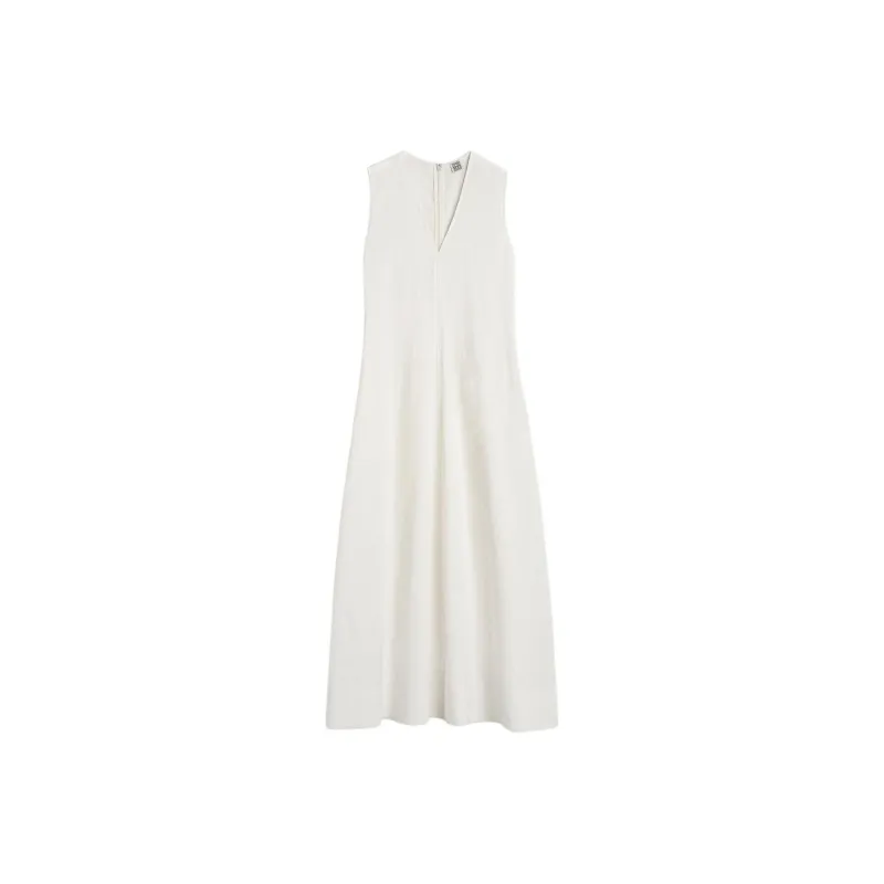 TOTEME Sleeveless Dress Women's White-0