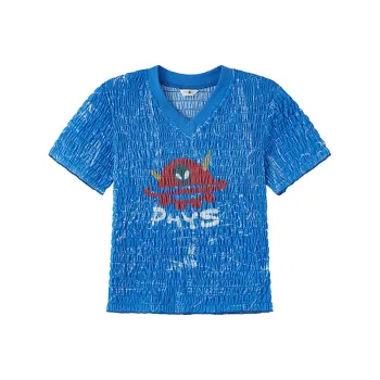 WULISHAONIAN T Shirts Unisex Royal Blue