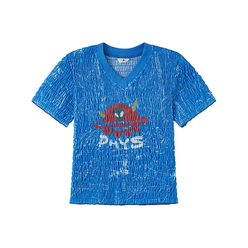 WULISHAONIAN T Shirts Unisex Royal Blue-0