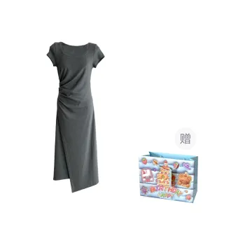WOWI KCKS Short Sleeved Dress Women's Urban Gray
