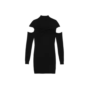 COPERNI Twist Detailed Cut-Out Dress