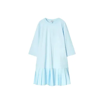 COS Long-Sleeved Dresses Women's Light Blue