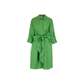 'S MAX MARA Long Sleeved Dresses Women's Green