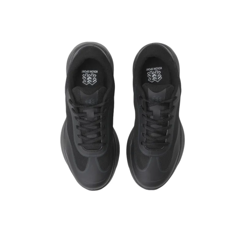 KOLON SPORT Waterproof And Breathable Low Top Outdoor Shoes Unisex Black-2