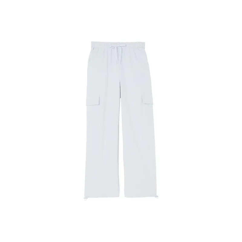 Victoria's Secret PINK Brushed Woven Cargo Pants/Hydrangea Blue Cargo Pants Women's Hydrangea Blue-0