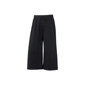 Under Armour Rival Fleece Crop Wide Leg Knitted Sweatpants Women's Black