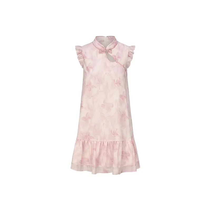 JOSR Sleeveless Dress Women's Pink-0
