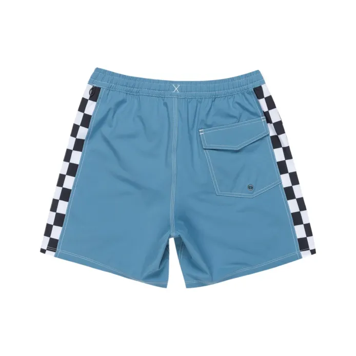 Quiksilver Original Arch Volley Beach Shorts Men's Crown Blue-1