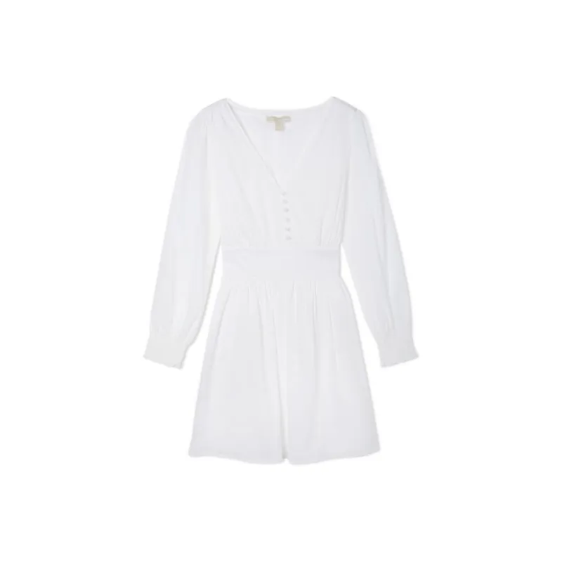 MICHAEL KORS Long Sleeved Dresses Women's White-0
