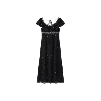 ARIADNAW STUDIO Short Sleeved Dress Women's Black