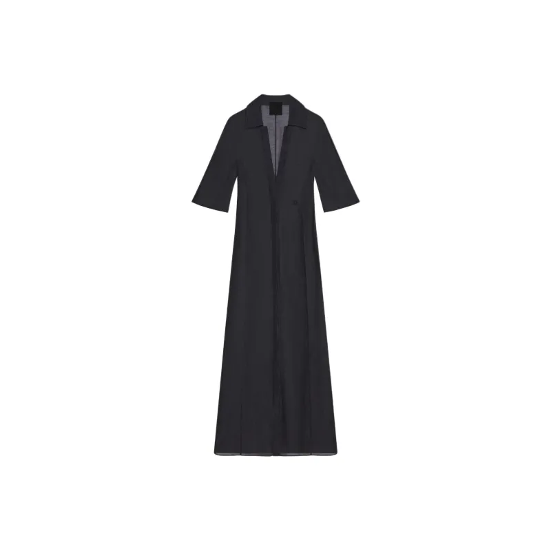 GIVENCHY FW24 Long Sleeved Dress Women's Black-0