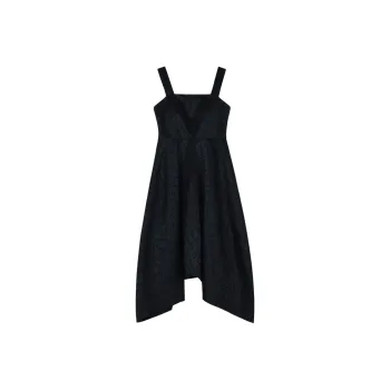 THE SEA LIFE Slip Dress Women's Black Mage