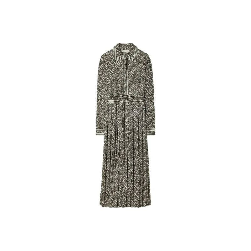 TORY BURCH Long-Sleeved Dresses Women's Multicolor-0