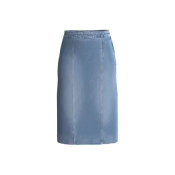 GUESS Denim Long Skirts Women's Blue