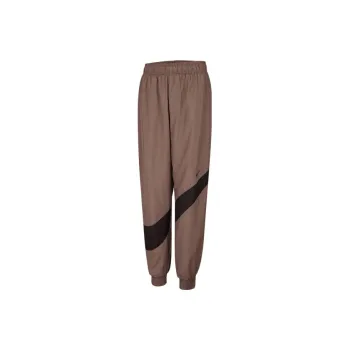 Nike SS25 Knitted Sweatpants Women's Brown