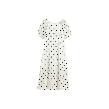 Hang Yi Court Short Sleeved Dress Women's