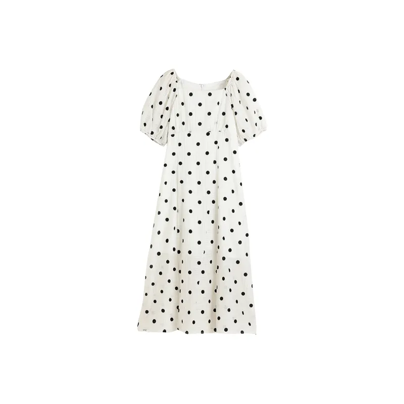 Hang Yi Court Short Sleeved Dress Women's-0