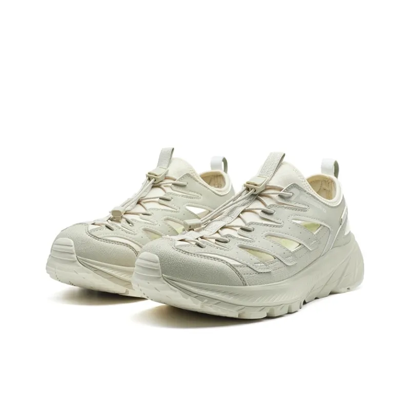 XTEP Wilderness Exploration With Counterflow Wind Slip Resistant And Breathable River Trekking Shoes Men's Tea White-2