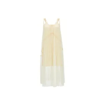 ONLY Slip Dresses Women's Pomelo Smoothie Yellow