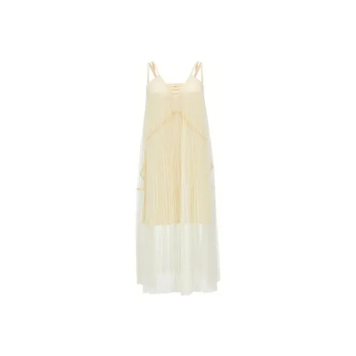 ONLY Slip Dresses Women's Pomelo Smoothie Yellow