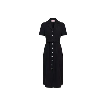 Rouje RAELLA DRESS Short Sleeved Dresses Women's Black