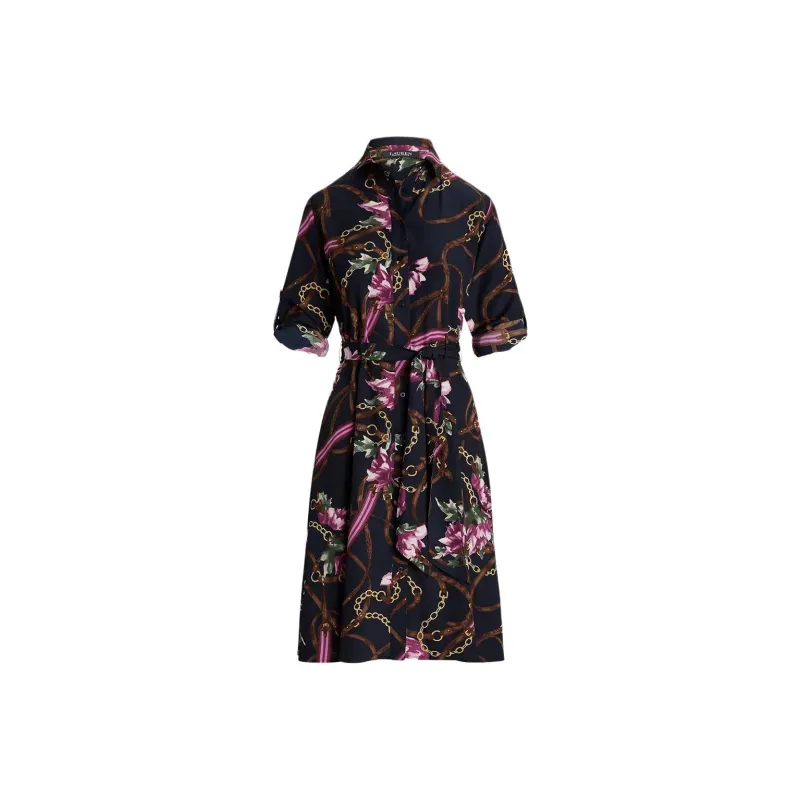 Ralph Lauren Long Sleeved Dresses Women's Black-0