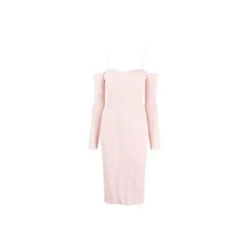 Blumarine Long-Sleeved Dresses Women's Pink
