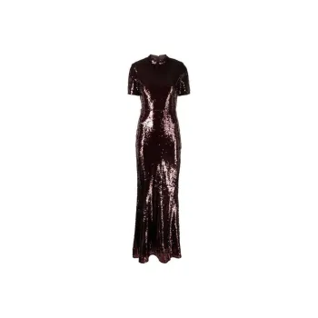 Self-portrait Sequin Maxi Dress