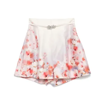 Zimmermann Crush Flat Front Shorts