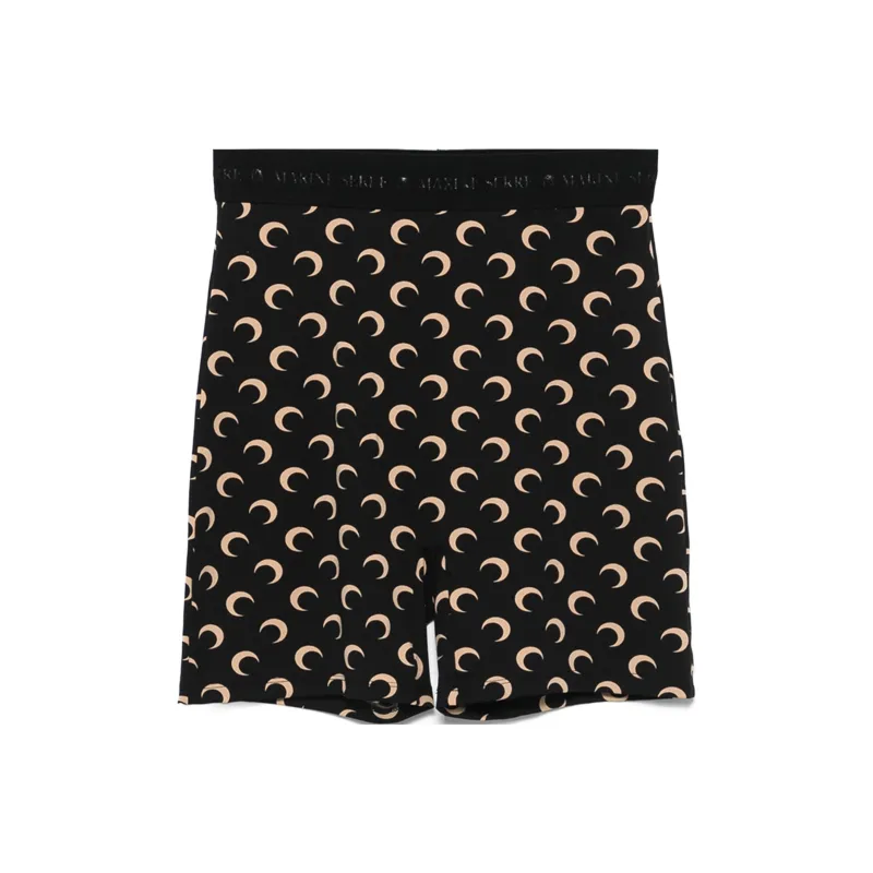 Marine Serre Regenerated Aom Jersey Cycle Shorts 'Inverse Tan'-0