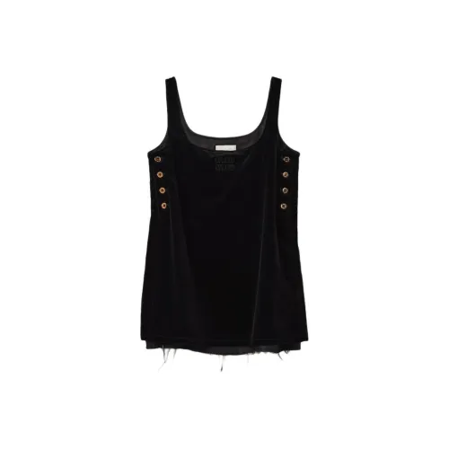 MIU MIU Slip Dress Women's Black