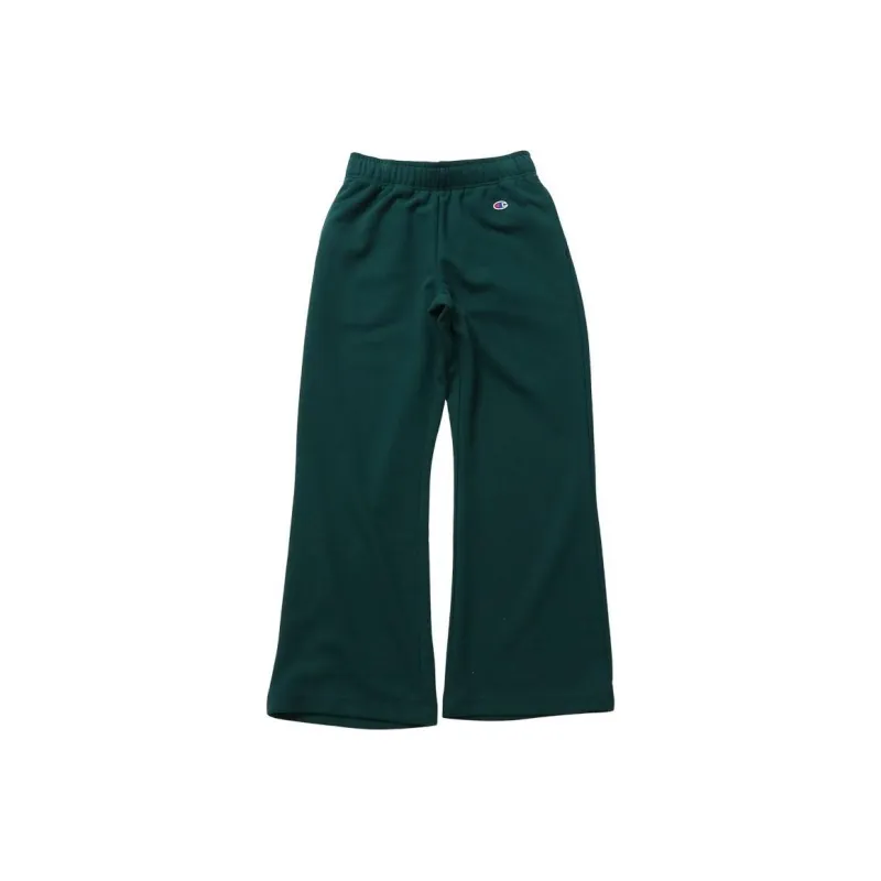 Champion FW24 Knitted Sports Pants Women's Dark Green-0