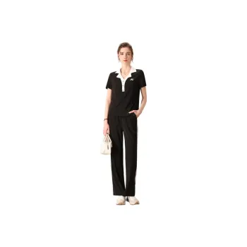 FENHONGMALI Casual Suit Women's Black