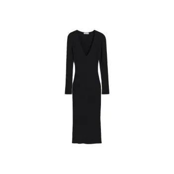 H&M Long Sleeved Dress Women's Black