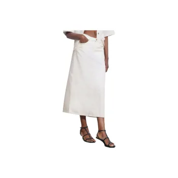 Other Stories Denim Long Skirts Women's White