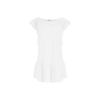 RED VALENTINO Short Sleeved Dresses Women's White