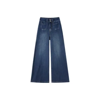 MADALLO Jeans Women's Vintage Blue