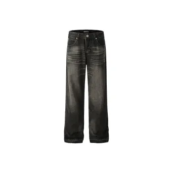 Vine Color Jeans Unisex Black