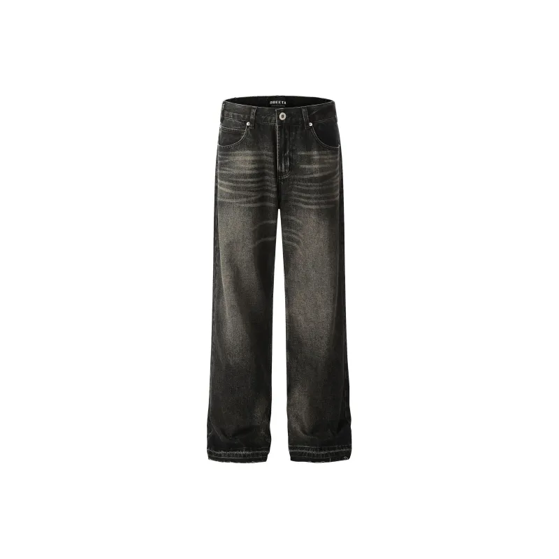 Vine Color Jeans Unisex Black-0