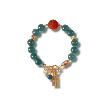 Atsuyama Ice Type Jadeite Bracelets Unisex